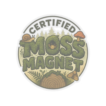 Certified Moss Magnet | Vinyl Sticker