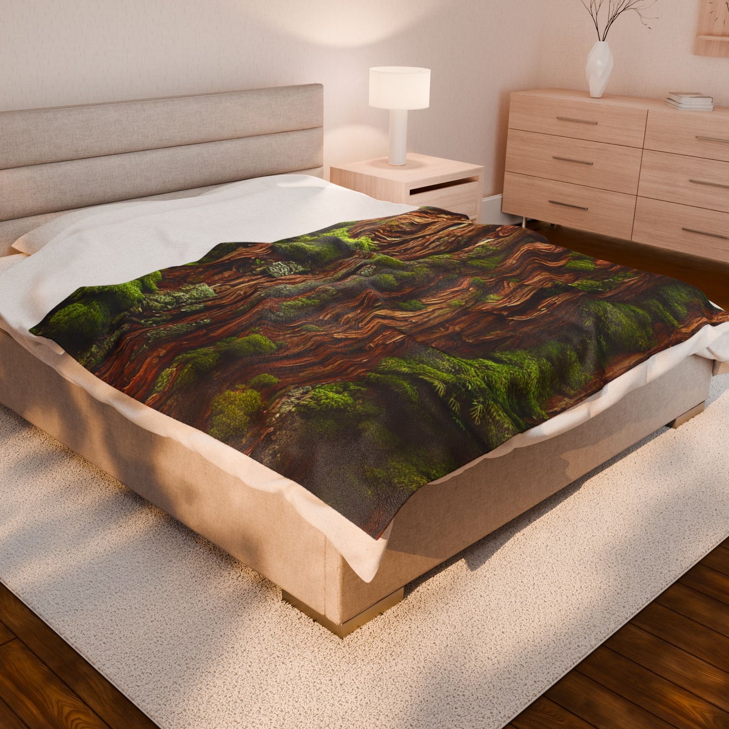 "The Cedar Sanctuary" Blanket | The Forest Line – Cozy, Soft & Inspired by Nature
