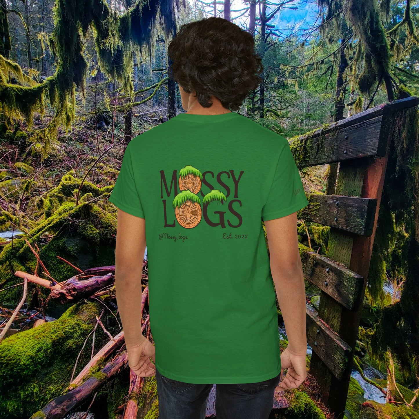"Moss & Chill" Tee | Relax, Recharge & Stay Squishy