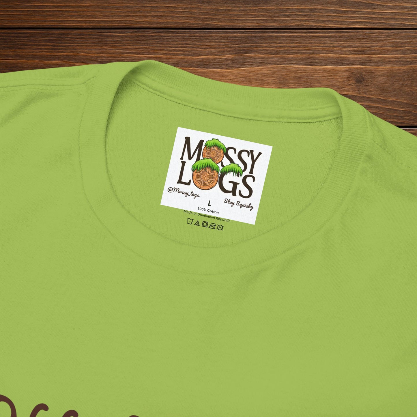 "Moss & Chill" Tee | Relax, Recharge & Stay Squishy