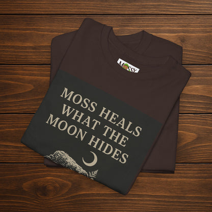 Moss Heals What the Moon Hides Tee | Forestcore Shirt