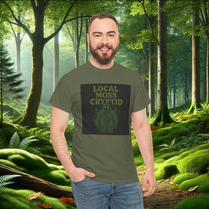 Local Moss Cryptid Tee | Soft Forest Creature Design