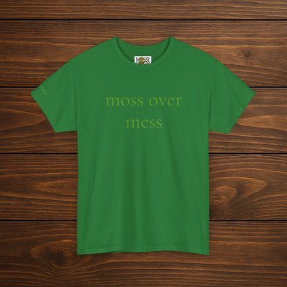 Moss Over Mess Tee | Forestcore Graphic T-Shirt