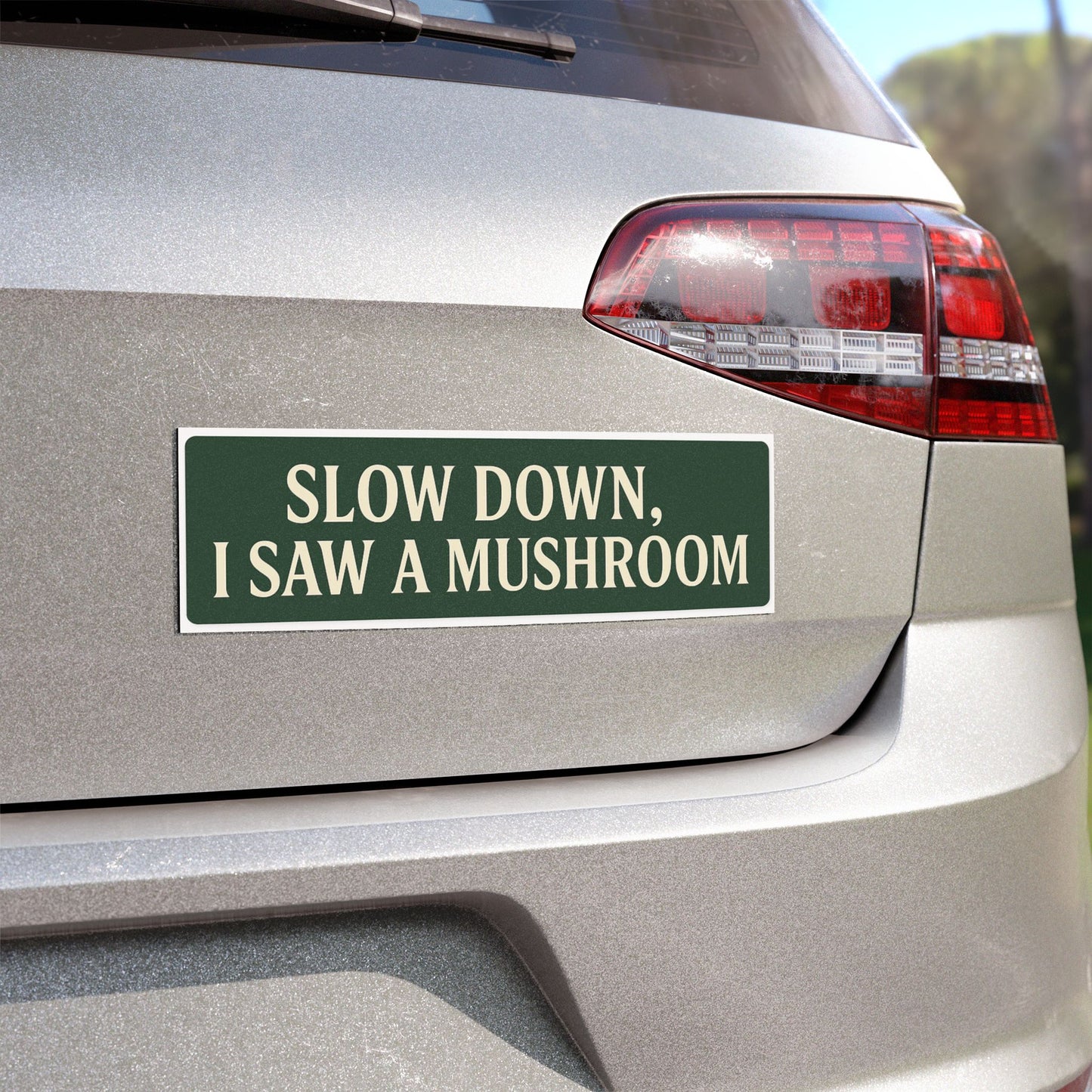 Slow Down Mushroom Magnet | Nature Lover Gift