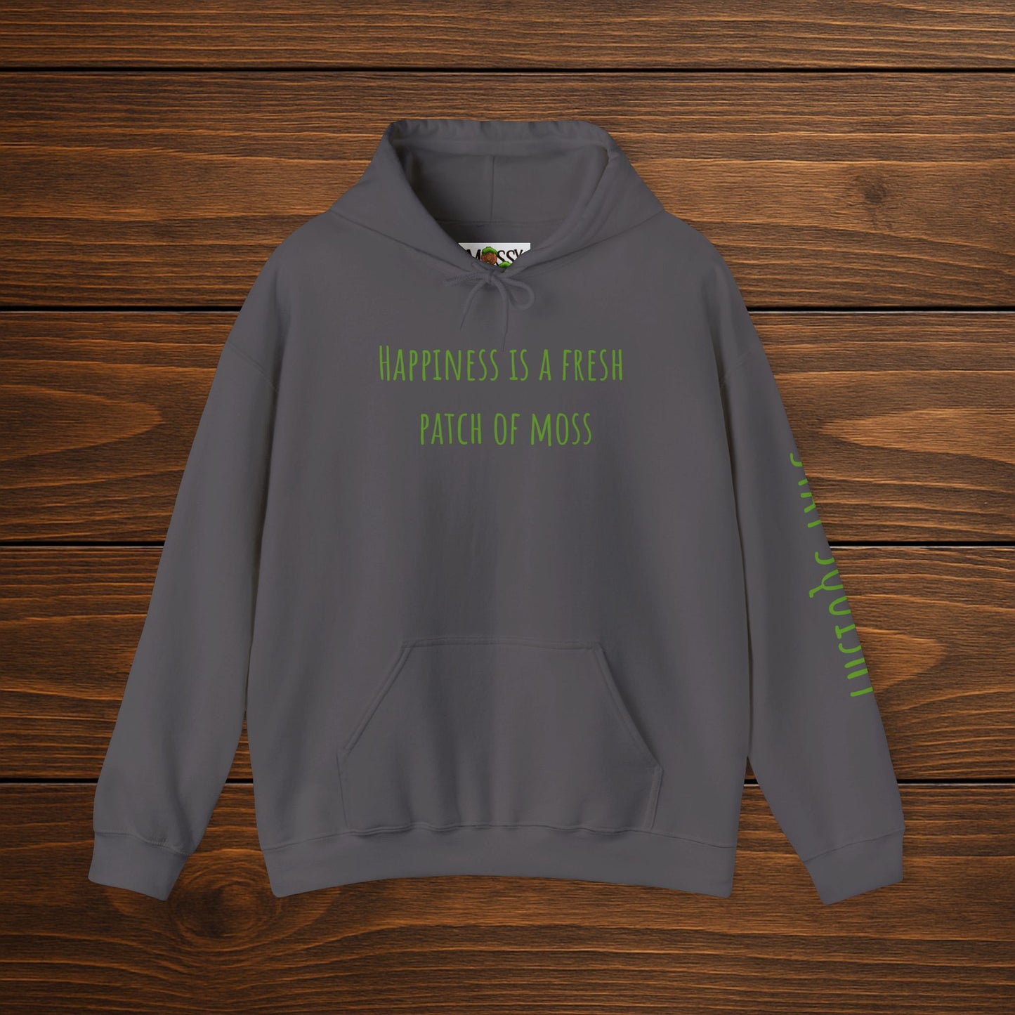 "Happiness Is a Fresh Patch of Moss" Hoodie | Cozy, Soft & Squishy