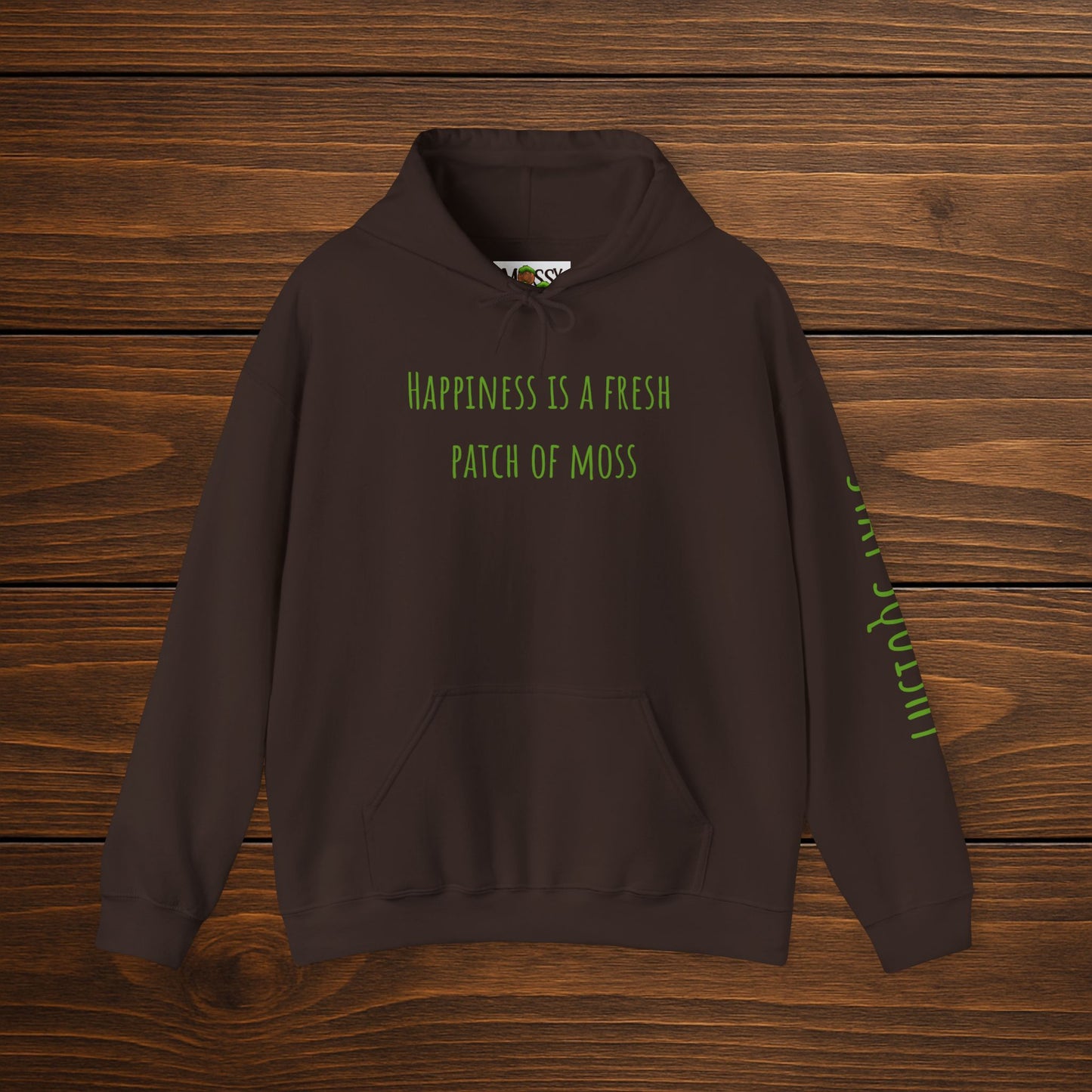 "Happiness Is a Fresh Patch of Moss" Hoodie | Cozy, Soft & Squishy