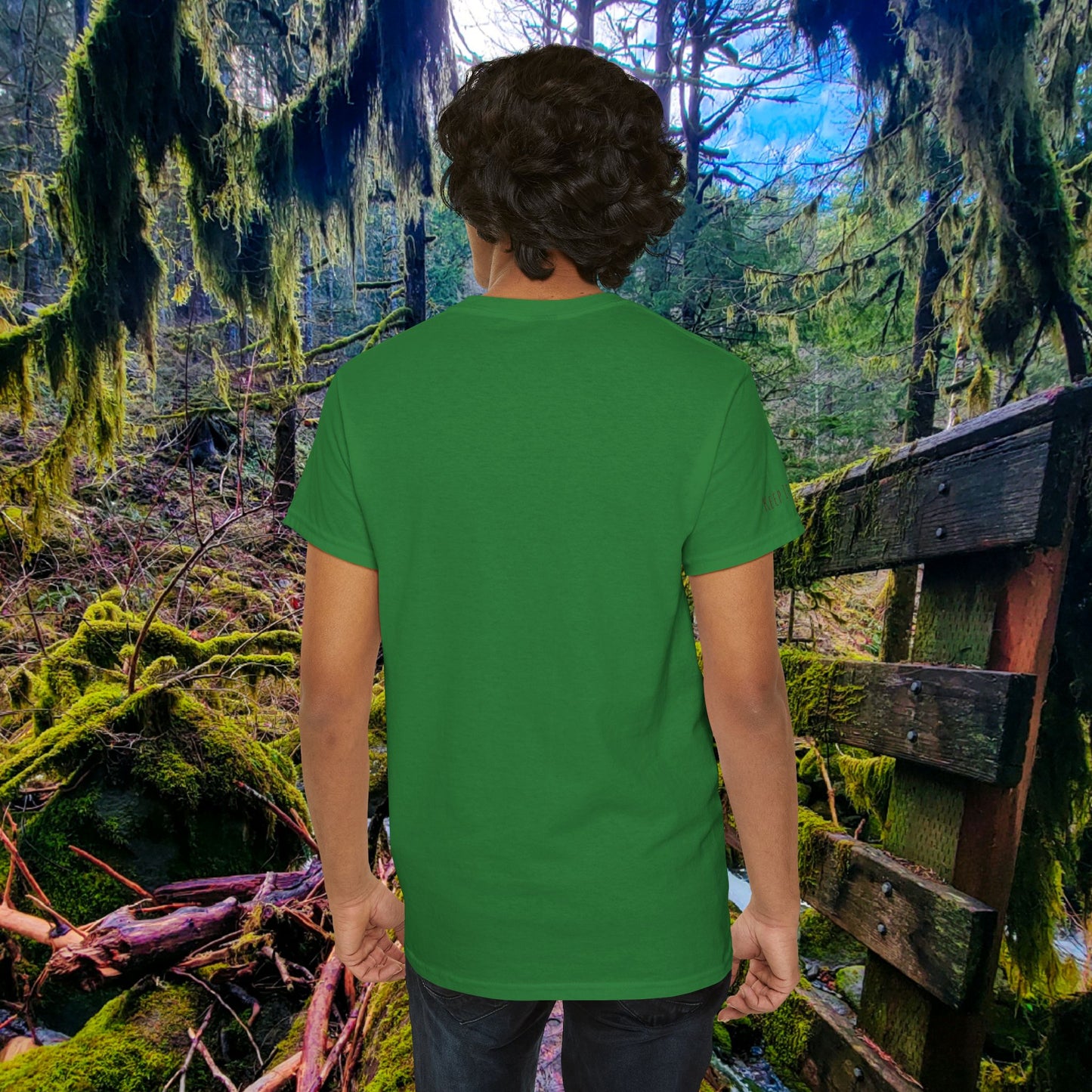 "Moss Therapy" Graphic Tee | Find Calm in the Wild