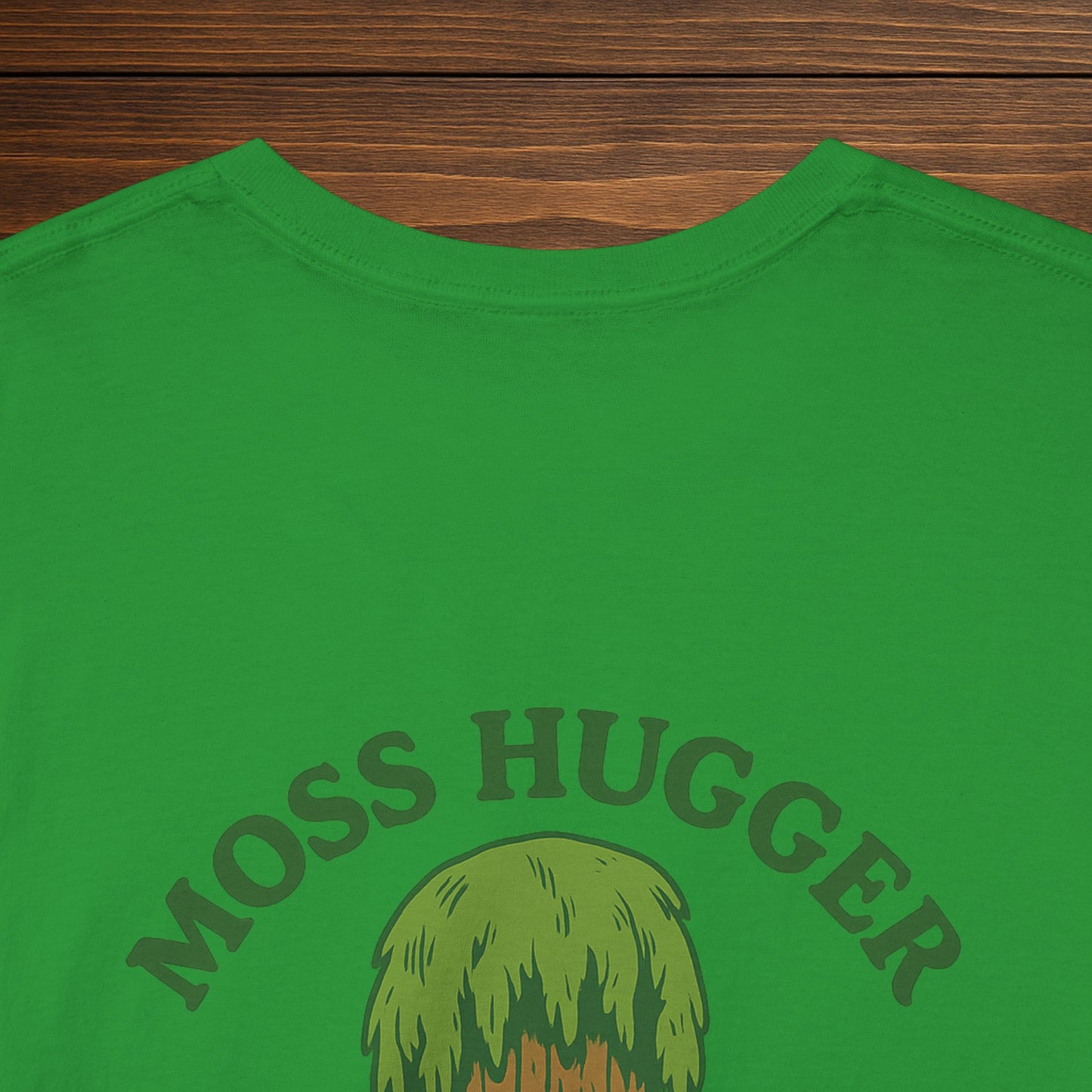 Moss Hugger Tee | Treehugger Back Graphic