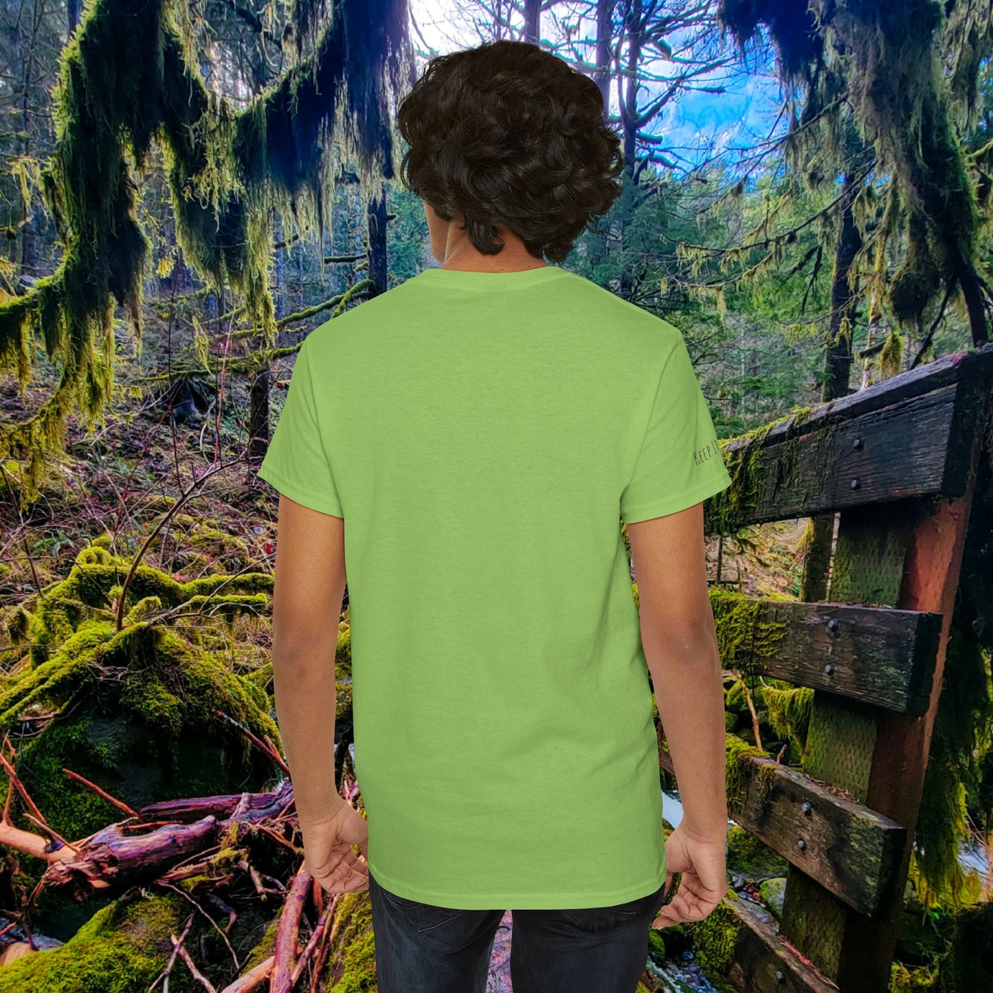 "Moss Therapy" Graphic Tee | Find Calm in the Wild