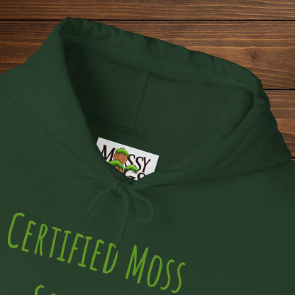 "Certified Moss Squisher" Hoodie | Wear Your Title with Pride