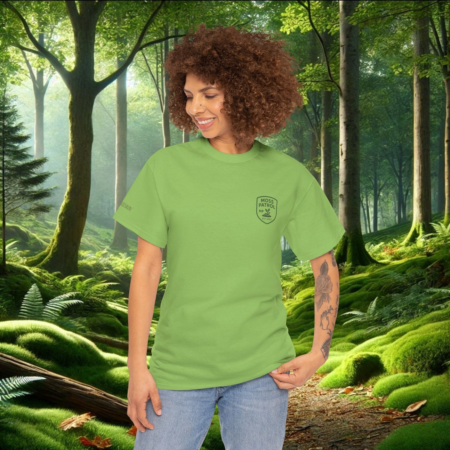 Moss Patrol Tee | Soft & Observant Since 2022