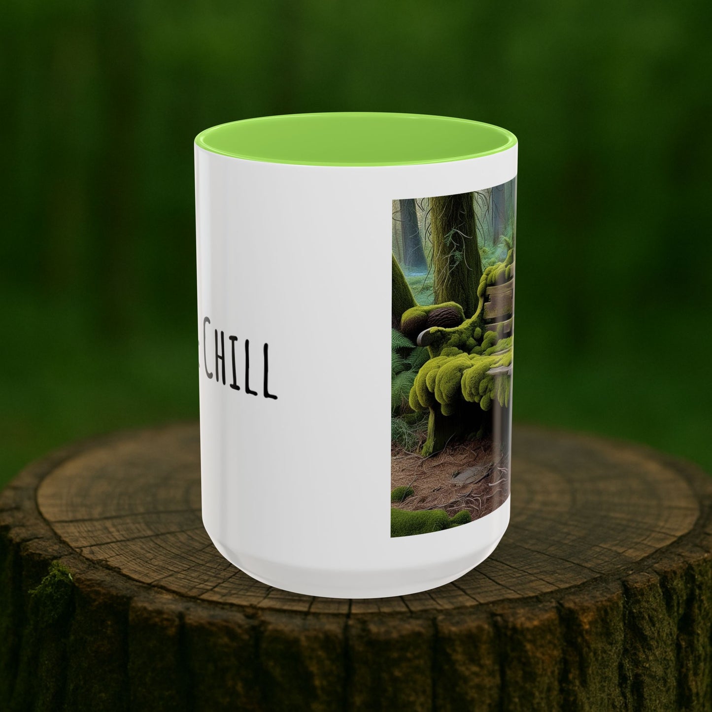 Moss & Chill Mug | Sip, Relax & Stay Cozy