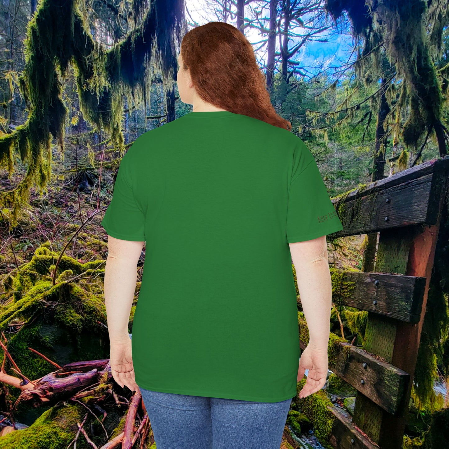 "Moss Therapy" Graphic Tee | Find Calm in the Wild