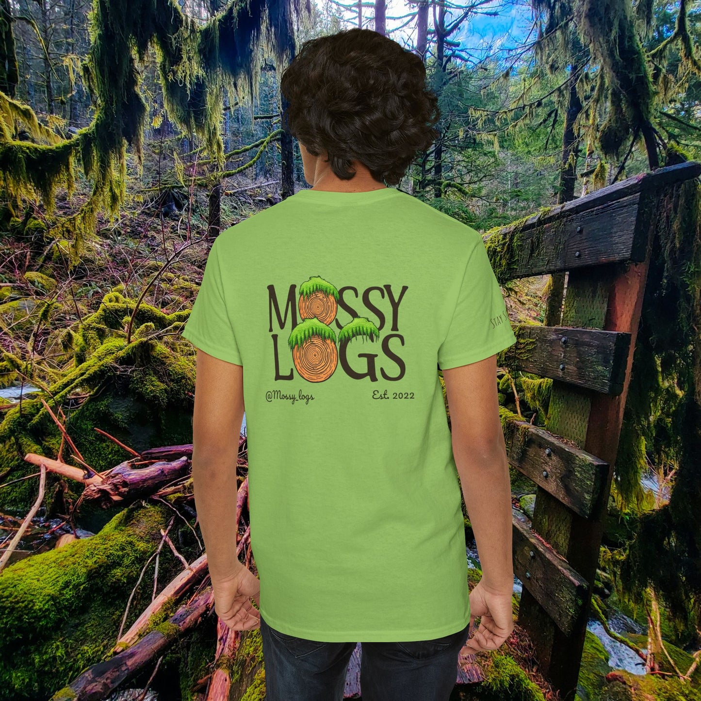 "Moss & Chill" Tee | Relax, Recharge & Stay Squishy