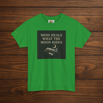 Moss Heals What the Moon Hides Tee | Forestcore Shirt