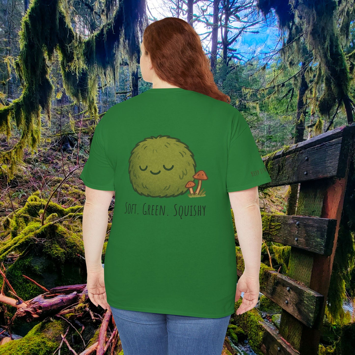 Nature's Stress Ball Tee | Squishy Moss Edition