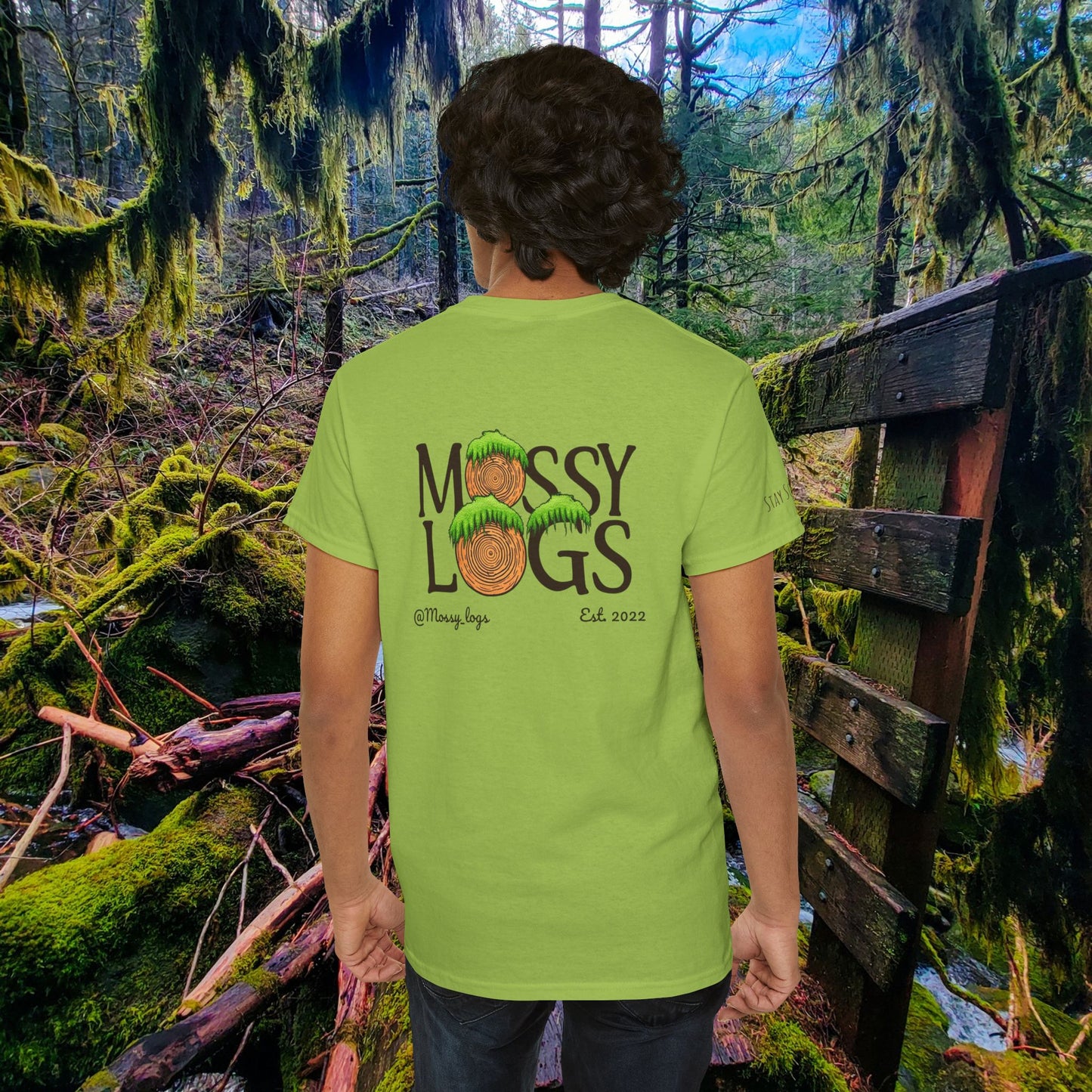 "Moss & Chill" Tee | Relax, Recharge & Stay Squishy