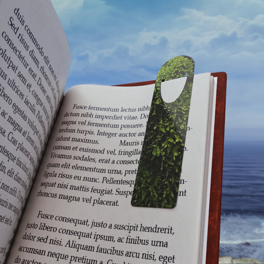 Mossy Drop Bookmark | A Touch of Nature for Your Pages