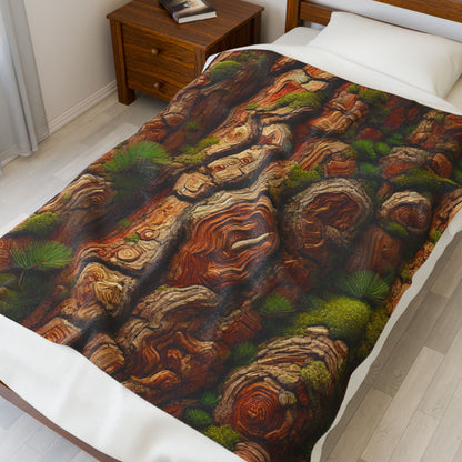 "The Golden Grove" Blanket | The Forest Line – Cozy, Soft & Inspired by Nature