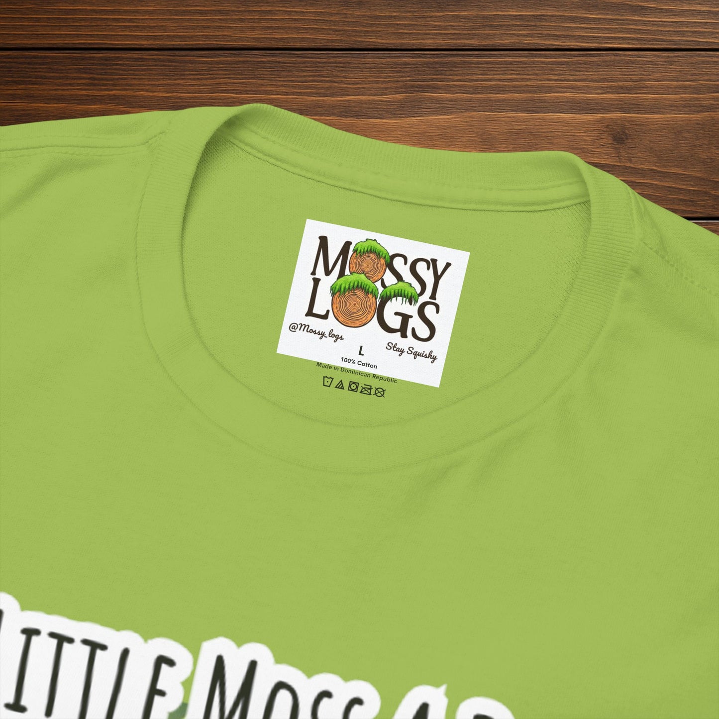 "Moss Therapy" Graphic Tee | Find Calm in the Wild