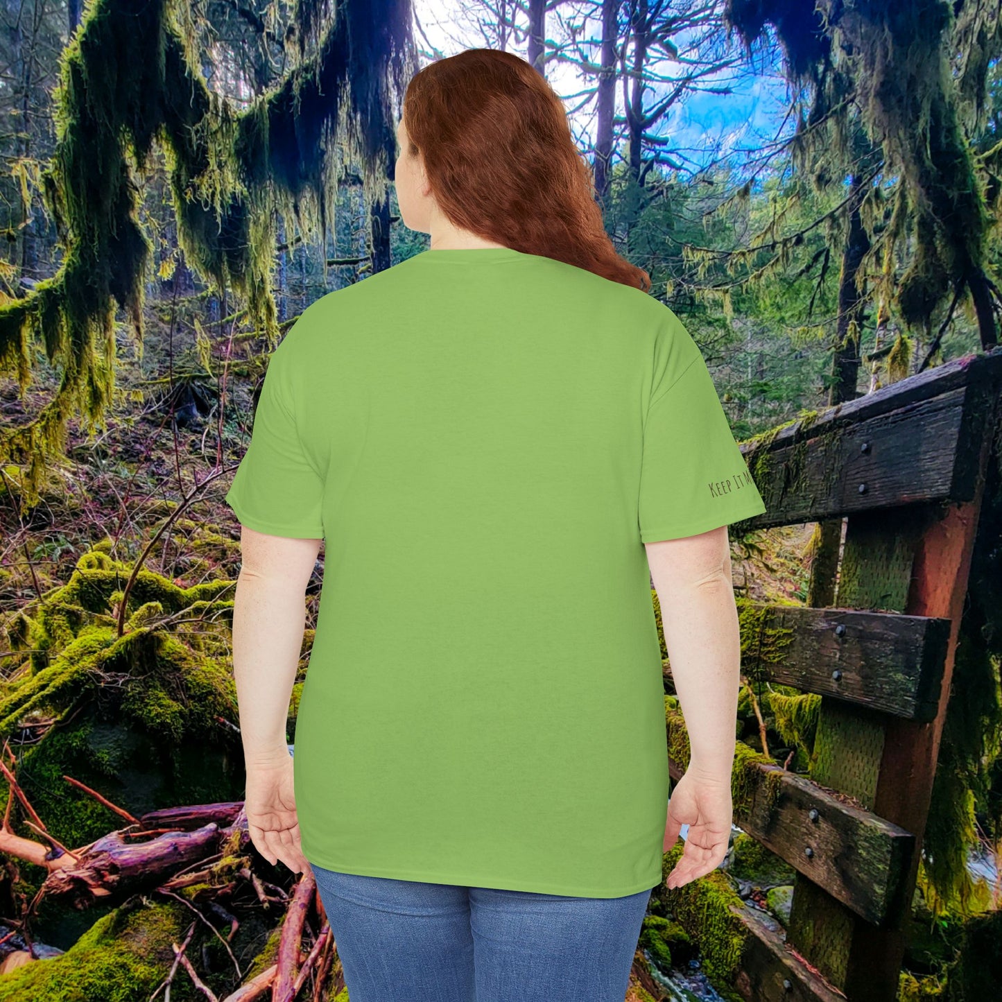 "Moss Therapy" Graphic Tee | Find Calm in the Wild