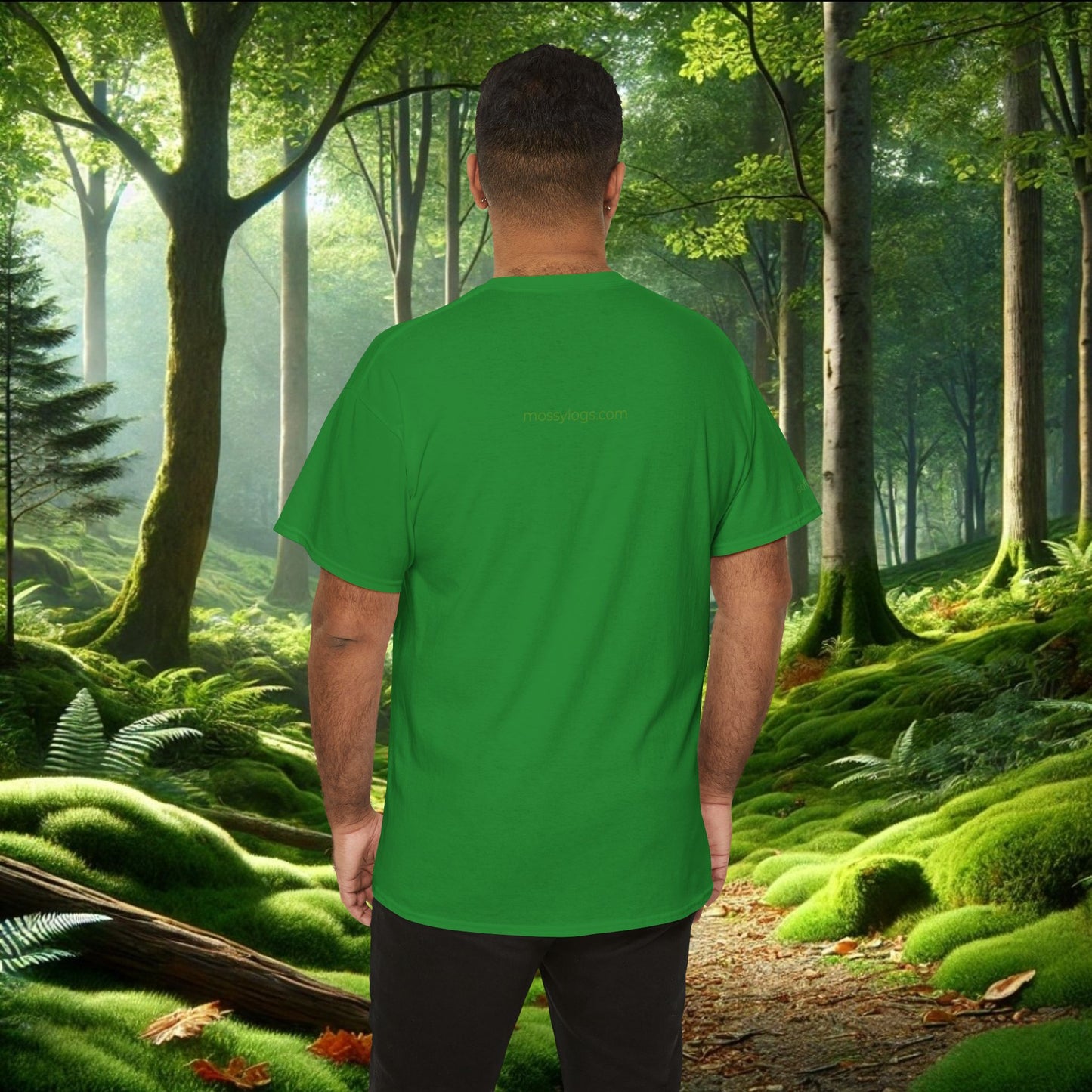 Moss Over Mess Tee | Forestcore Graphic T-Shirt