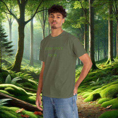 Moss Over Mess Tee | Forestcore Graphic T-Shirt