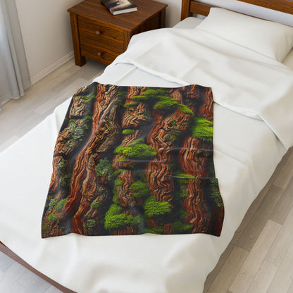 "The Evergreen Embrace" Blanket | The Forest Line – Soft, Cozy & Nature-Inspired