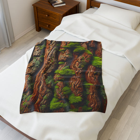 "The Evergreen Embrace" Blanket | The Forest Line – Soft, Cozy & Nature-Inspired