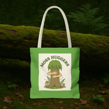 Moss Huggers Unite Tote | Treehugger Graphic