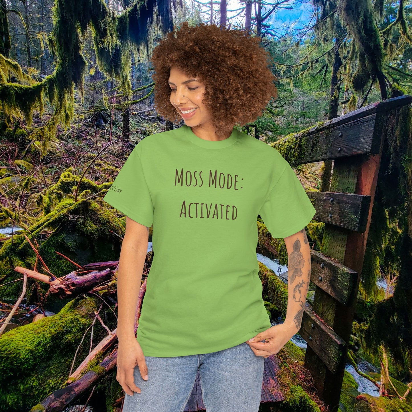 "Moss Mode: Activated" Tee | Embrace the Squish Life