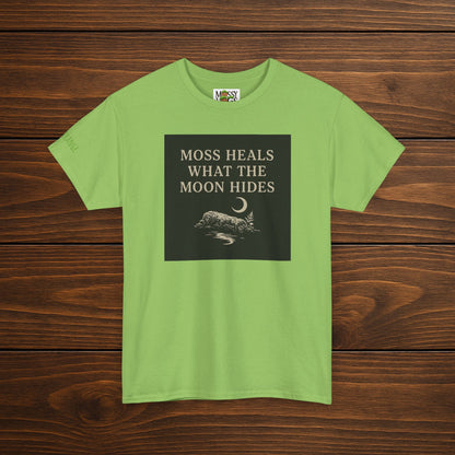 Moss Heals What the Moon Hides Tee | Forestcore Shirt