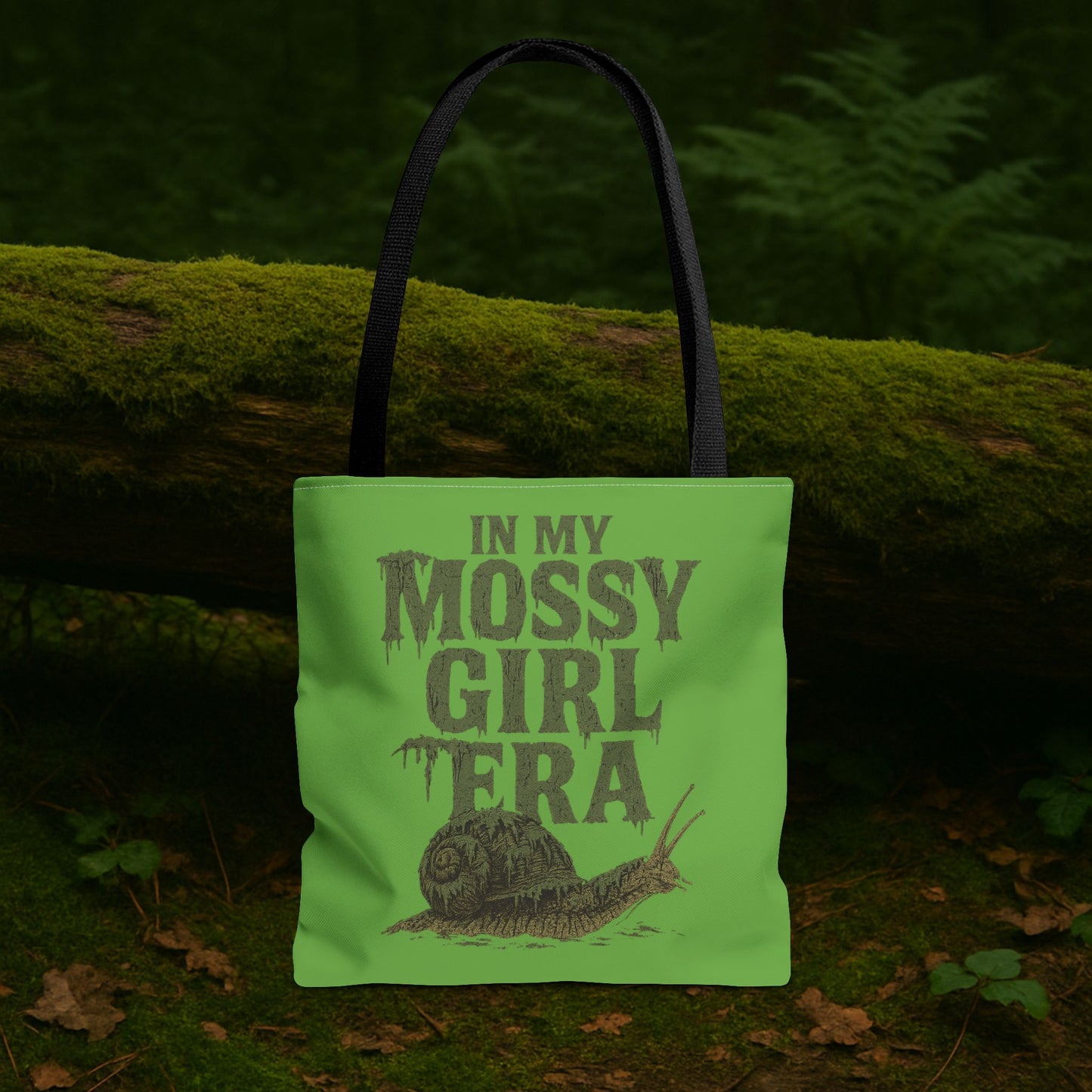 Mossy Girl Era Snail Tote