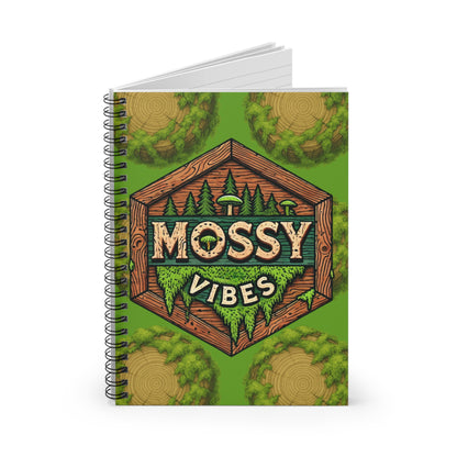 Mossy Vibes | Spiral Notebook [Ruled Pages]