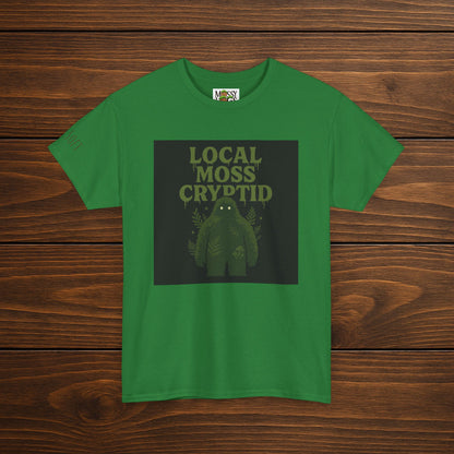 Local Moss Cryptid Tee | Soft Forest Creature Design