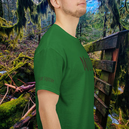 "Moss & Chill" Tee | Relax, Recharge & Stay Squishy