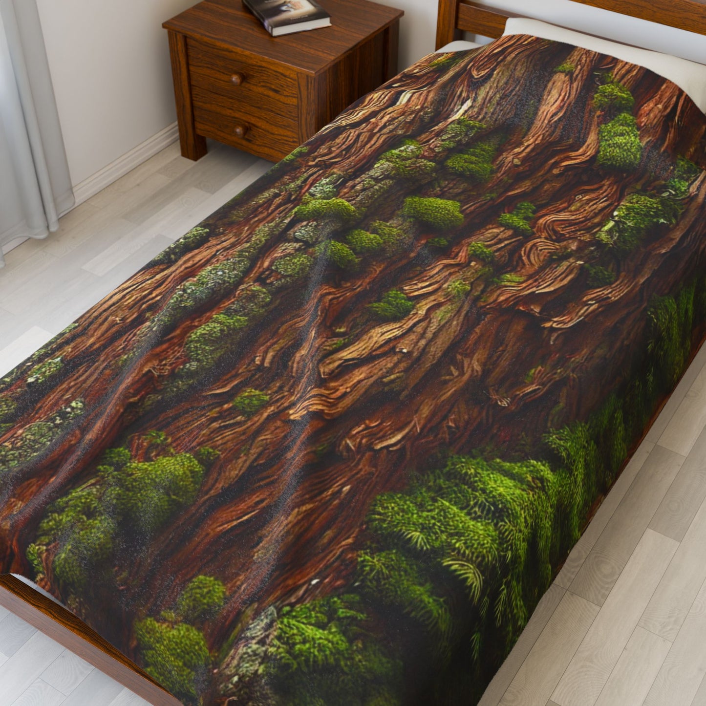 "The Cedar Sanctuary" Blanket | The Forest Line – Cozy, Soft & Inspired by Nature