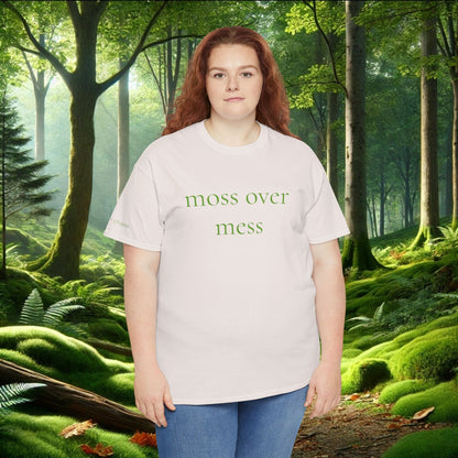 Moss Over Mess Tee | Forestcore Graphic T-Shirt