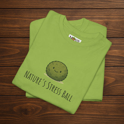 Nature's Stress Ball Tee | Squishy Moss Edition