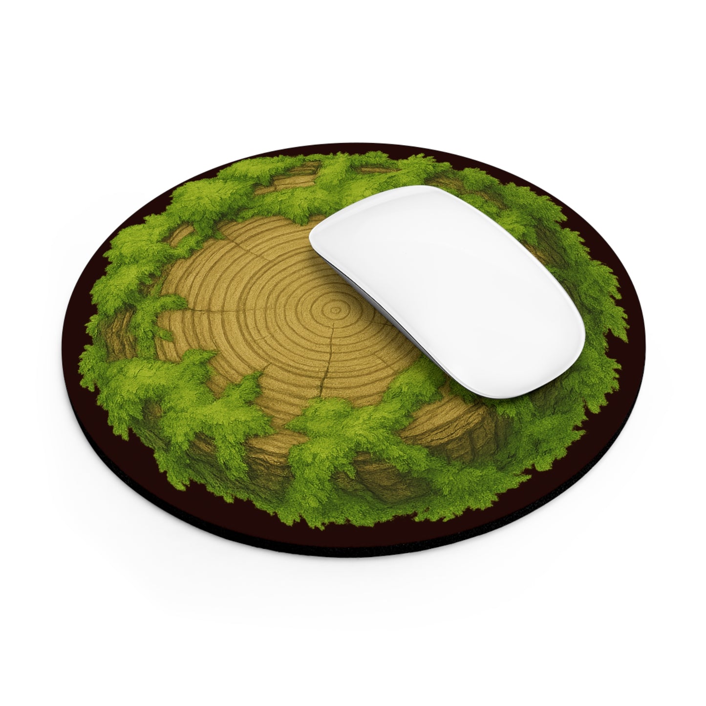 Mossylog | Mouse Pad [Circle Shape]