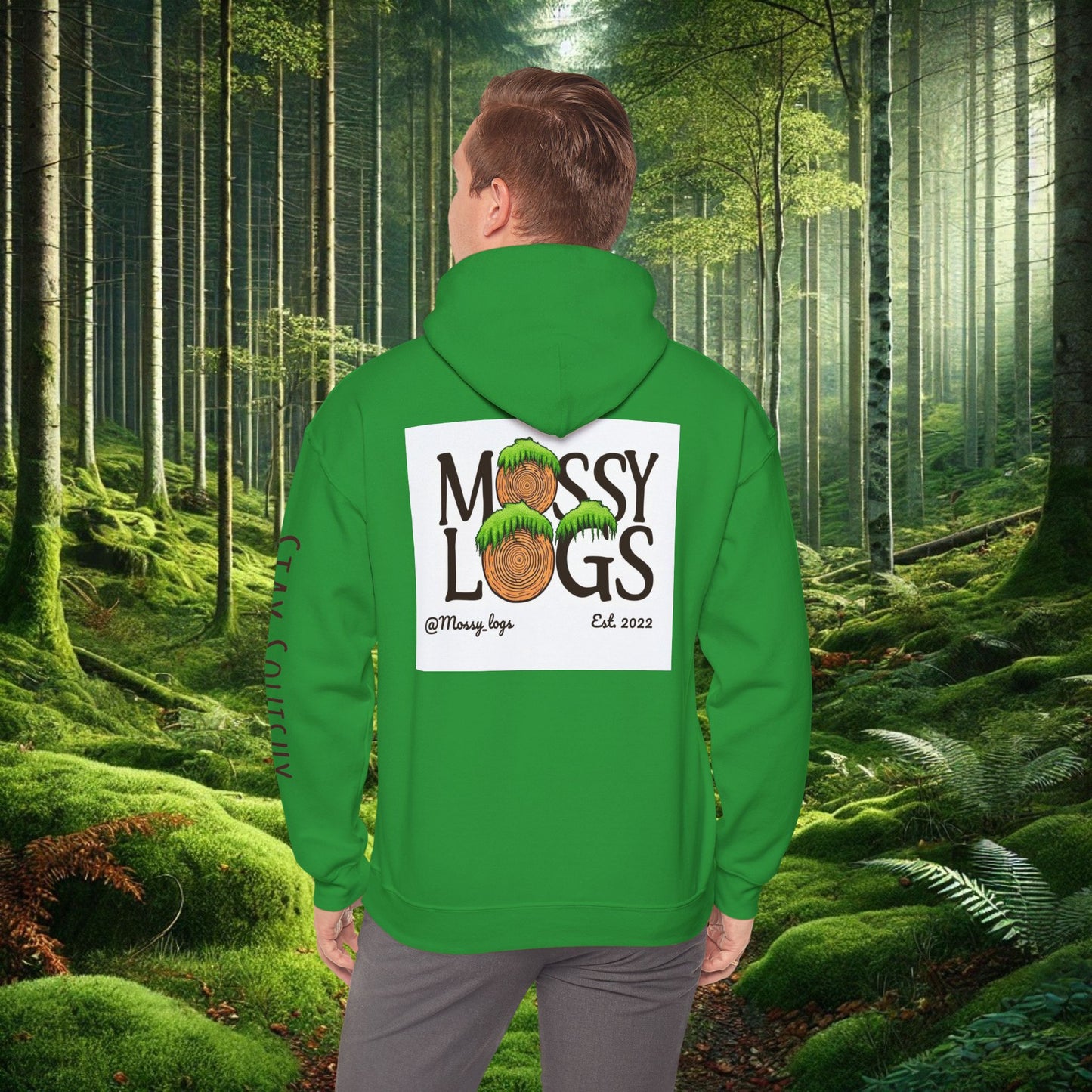 "Happiness Is a Fresh Patch of Moss" Hoodie | Cozy, Soft & Squishy