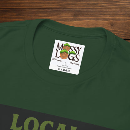 Local Moss Cryptid Tee | Soft Forest Creature Design