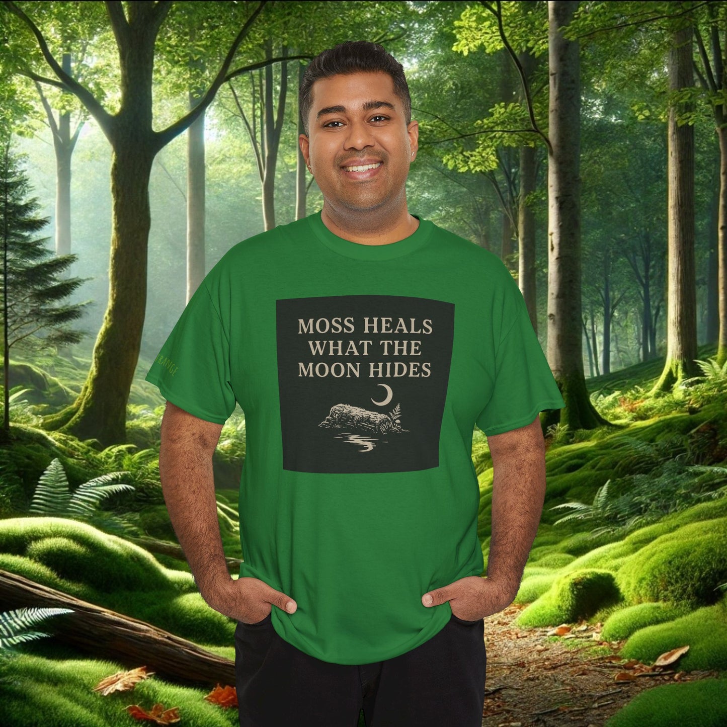 Moss Heals What the Moon Hides Tee | Forestcore Shirt