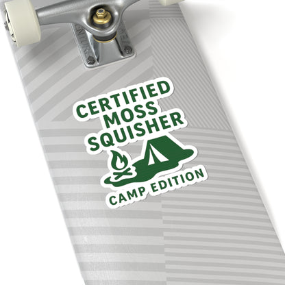 Certified Moss Squisher | Camp Edition | Vinyl Sticker