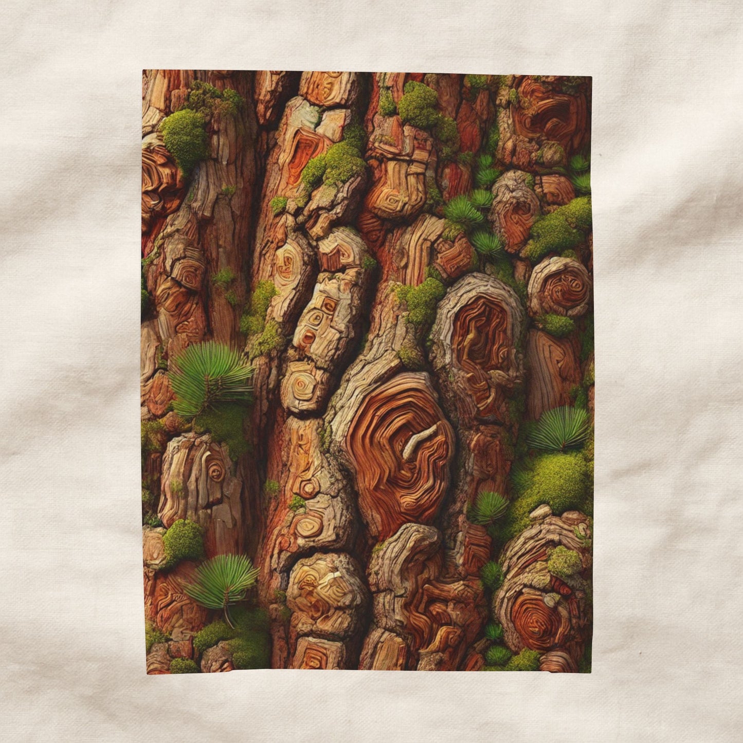 "The Golden Grove" Blanket | The Forest Line – Cozy, Soft & Inspired by Nature