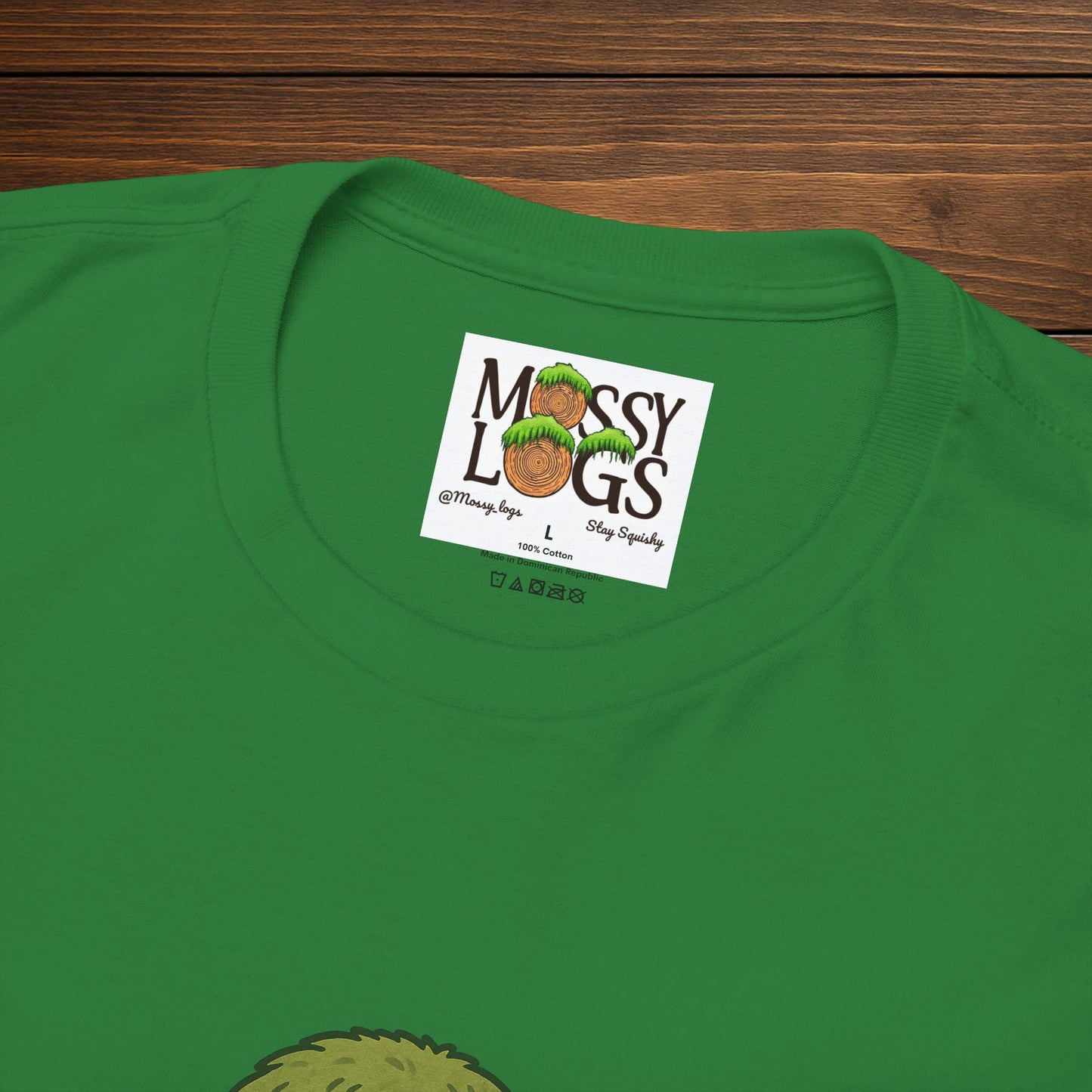 Nature's Stress Ball Tee | Squishy Moss Edition