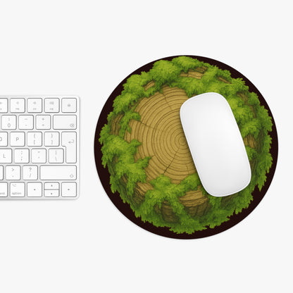 Mossylog | Mouse Pad [Circle Shape]