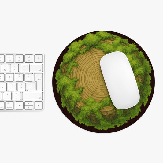 Mossylog | Mouse Pad [Circle Shape]