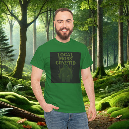 Local Moss Cryptid Tee | Soft Forest Creature Design