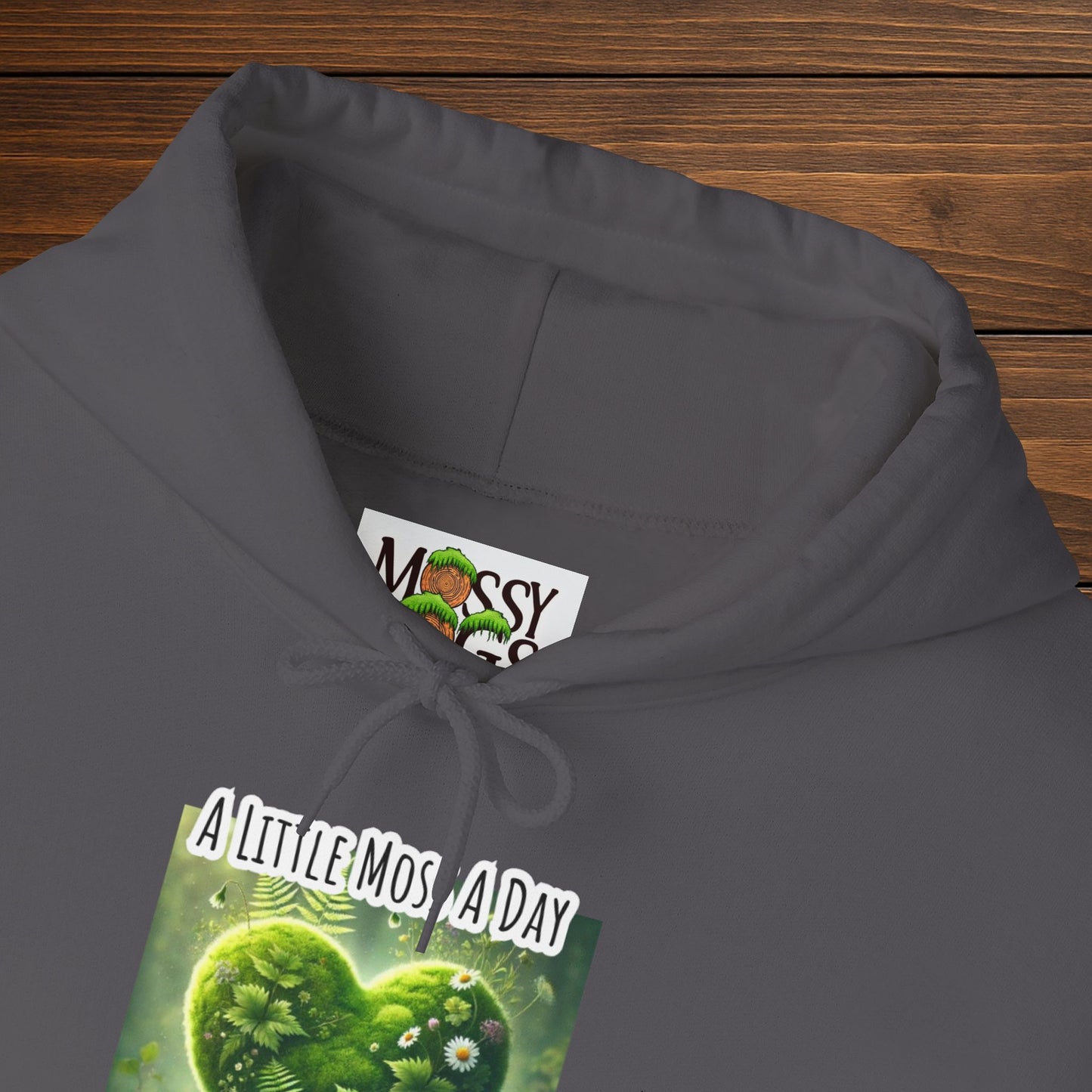 "Moss Therapy" Hoodie | Cozy Comfort for a Calm Mind